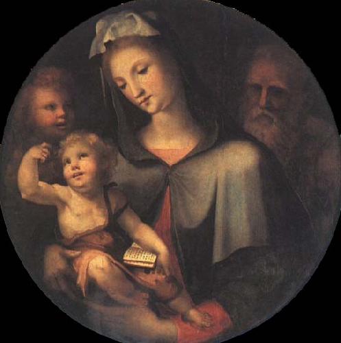 Domenico Beccafumi The Holy Family with Young Saint John around Germany oil painting art